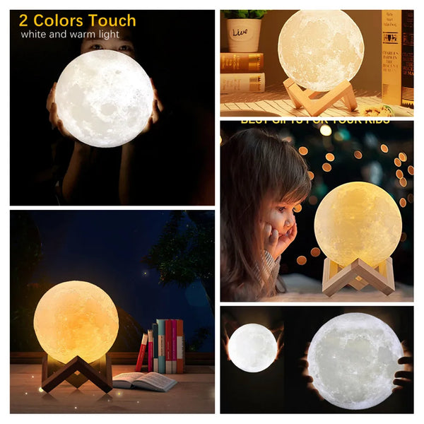 3D Moon Lamp