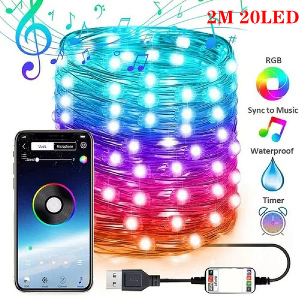 Bluetooth Christmas String Light