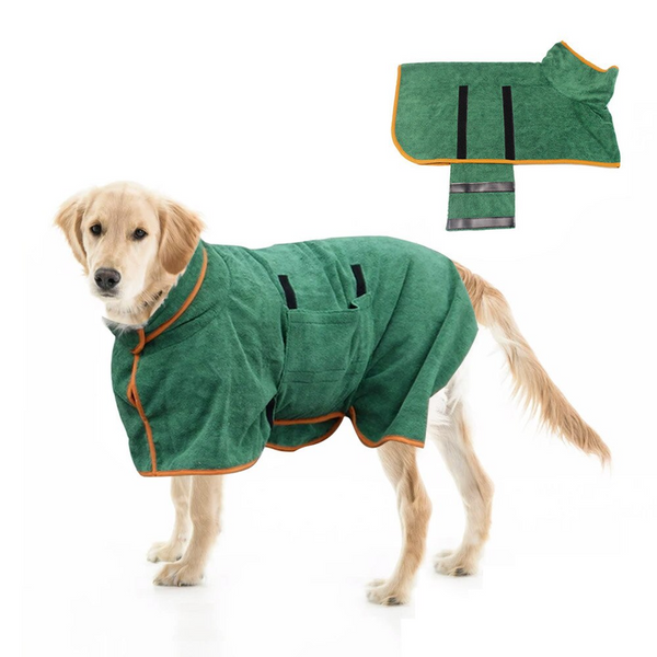 Dog Bathrobe Towel