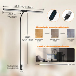 Double Head LED Desk Lamps