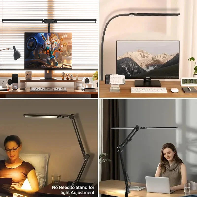 Double Head LED Desk Lamps