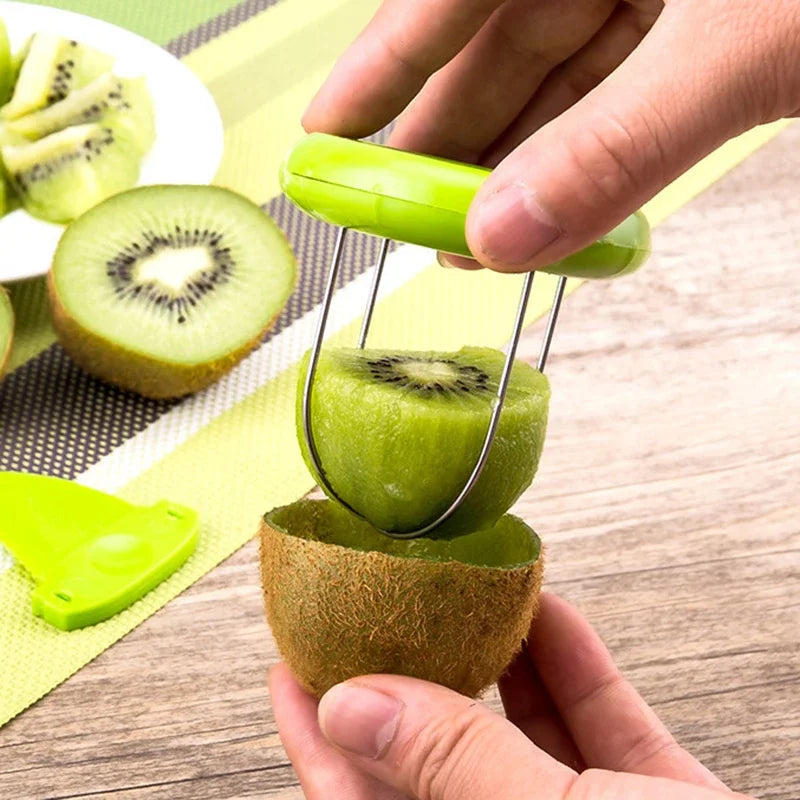 Detachable Kiwi Cutter Salad Cooking Tools