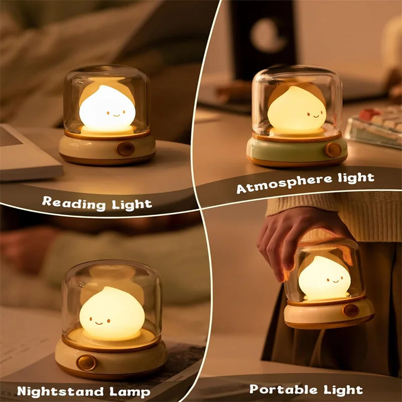 Mini Desktop LED Cute Night Lamp