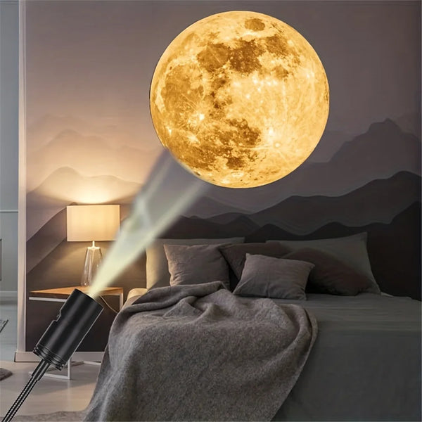 Moon Earth Projector