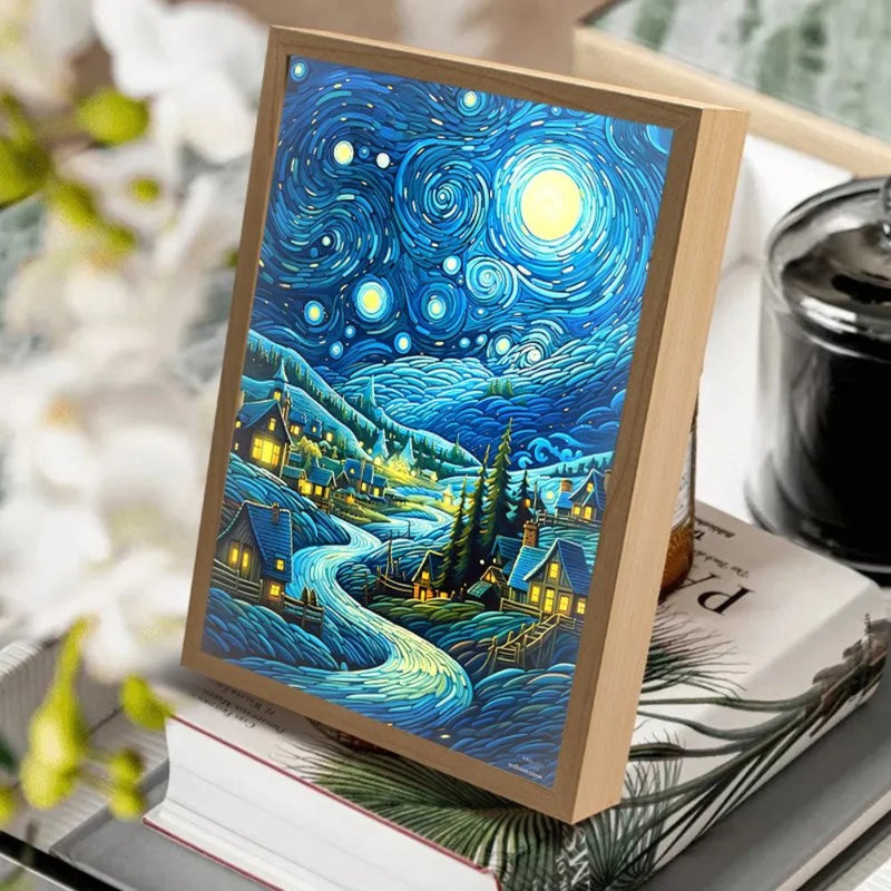 Van Gogh Art Anime LED Light